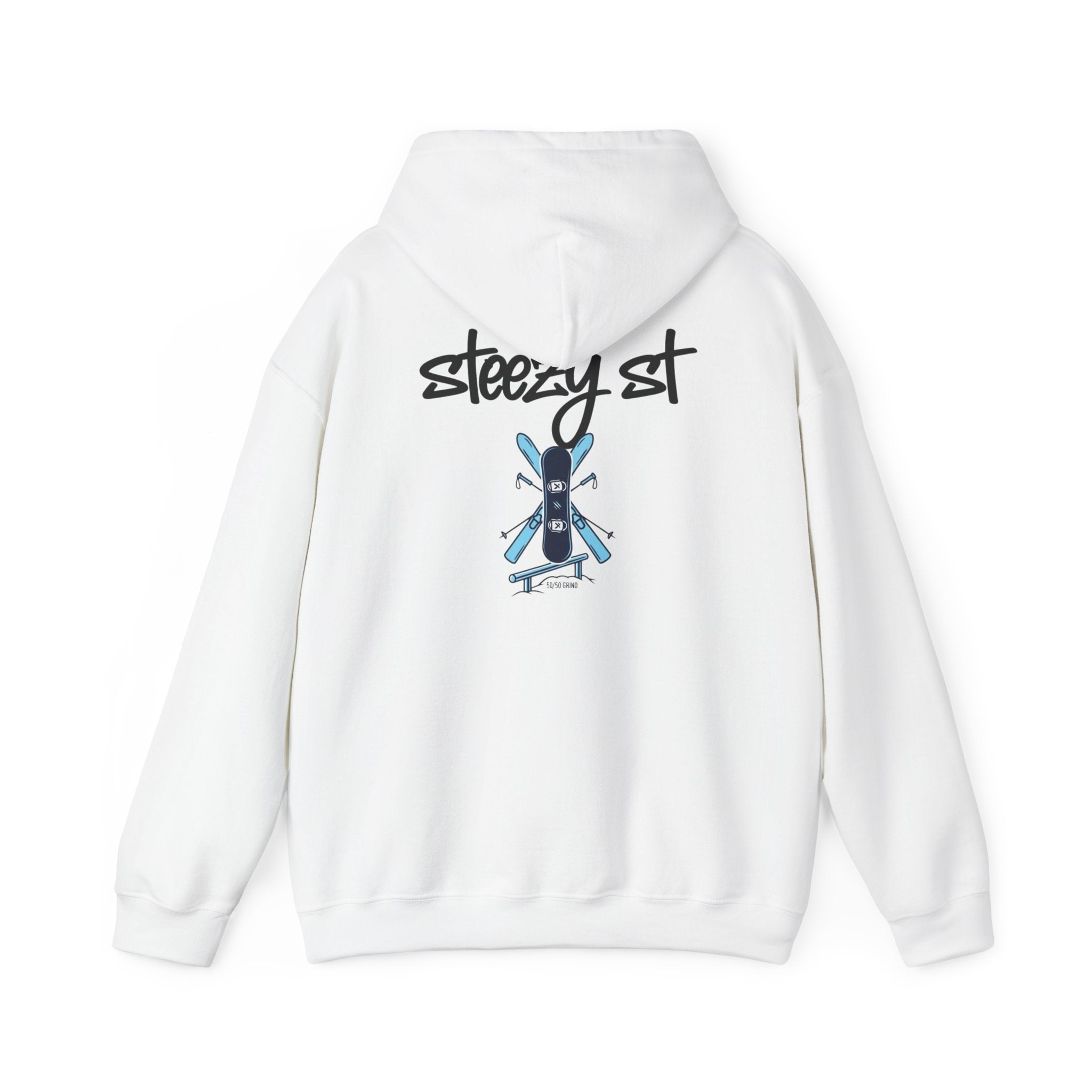 Steezy St Skateboard Hoodie — Graphic Streetwear Pullover