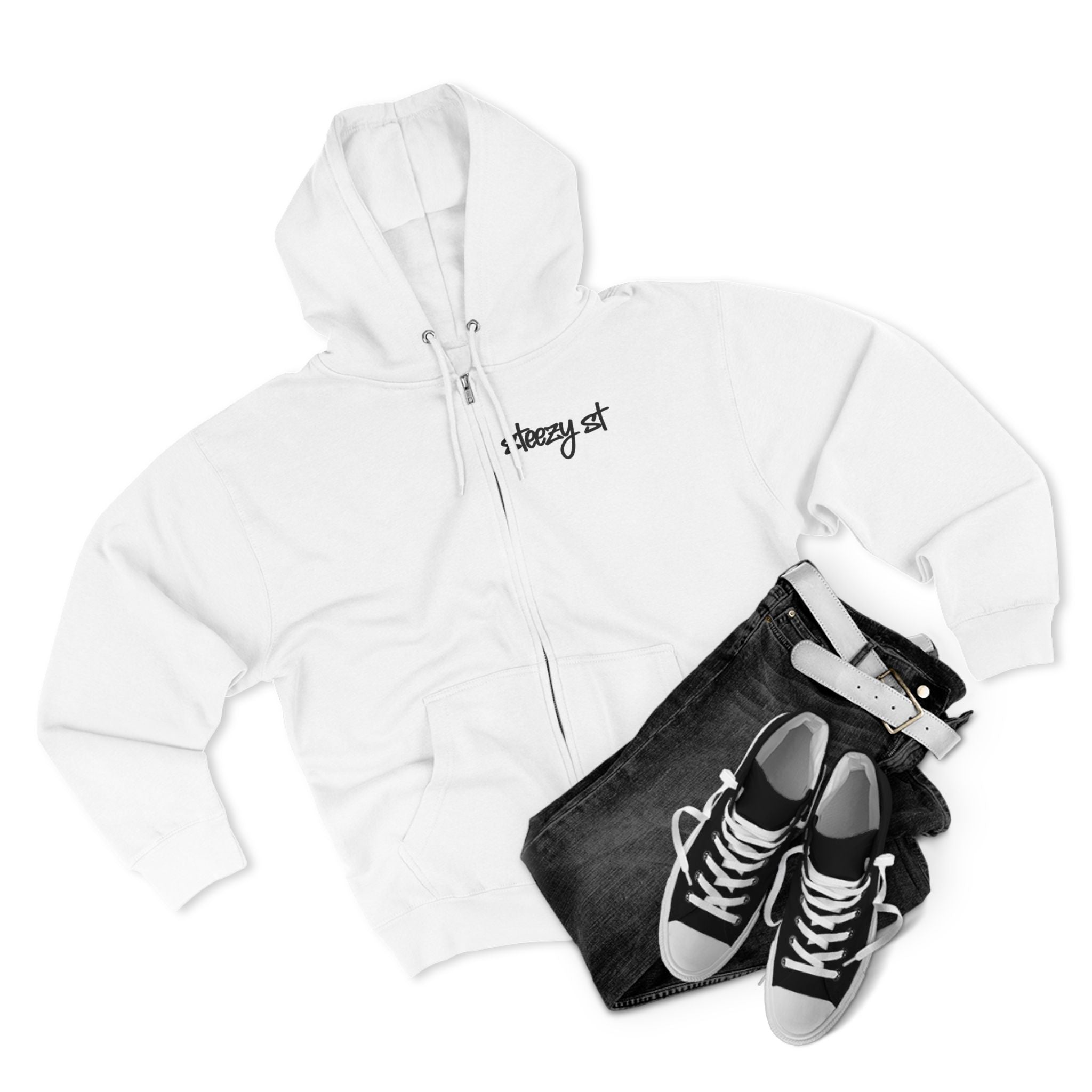 Strezy St Signature Zip Hoodie