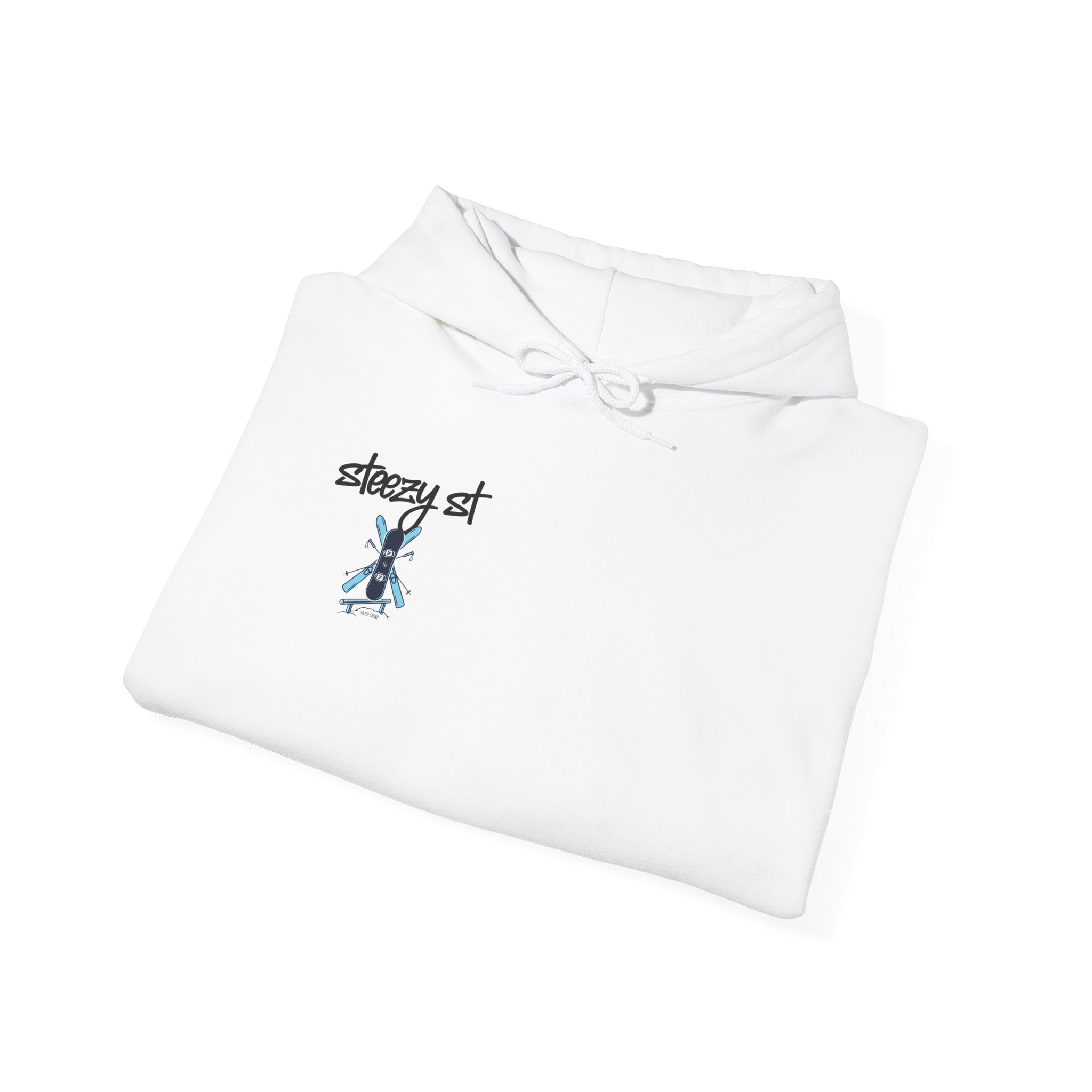 Steezy St Skateboard Hoodie — Graphic Streetwear Pullover