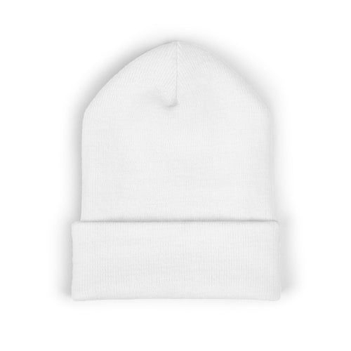 Steezy St Embroidered Cuffed Beanie — Minimal Streetwear Knit Hat